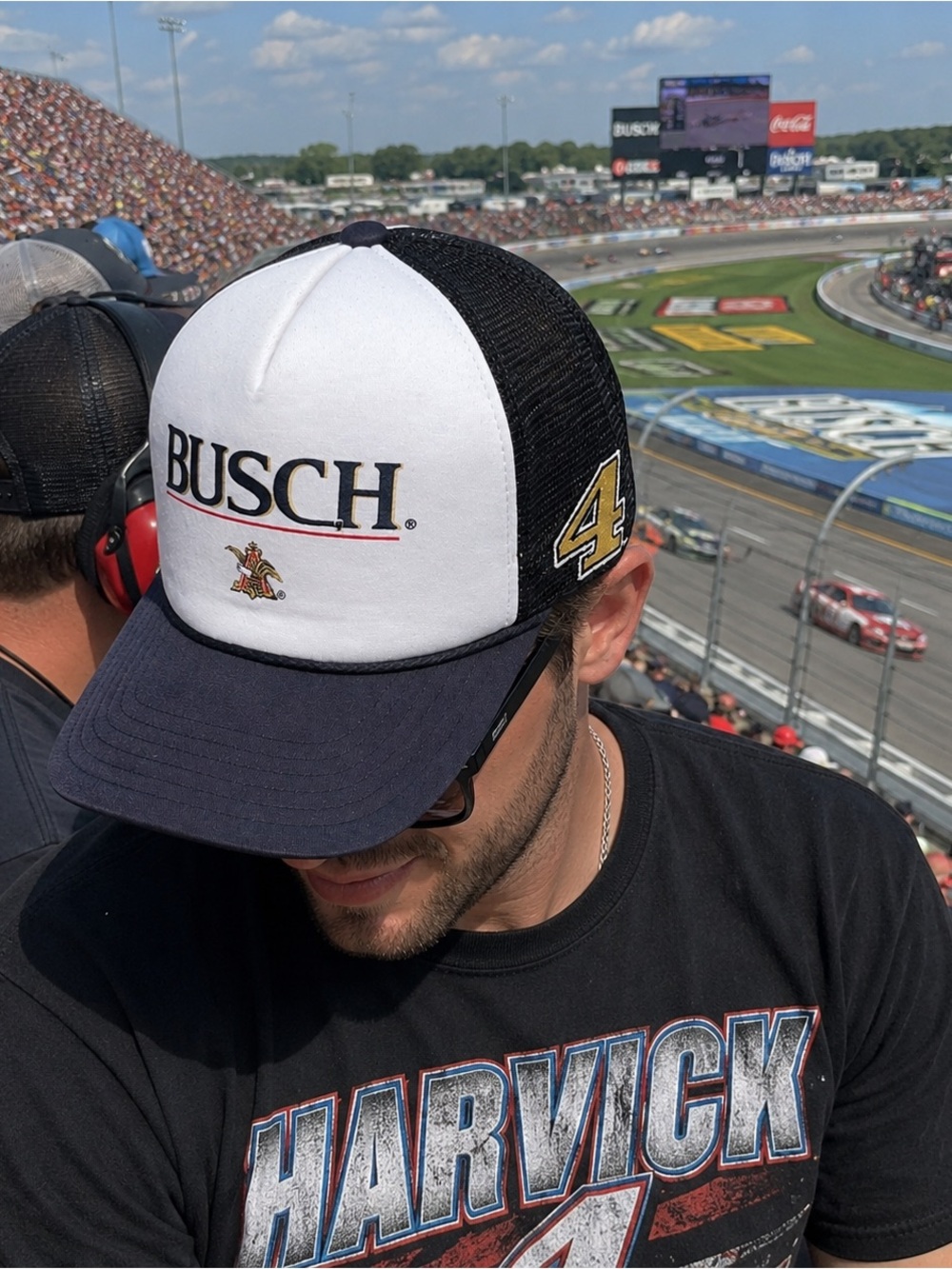 Limited Edition BUSCH NASCAR Kevin Harvick hat